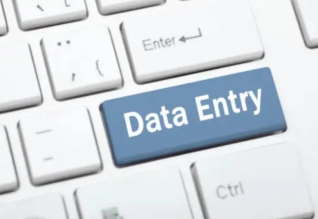 Earn from Data Entry As A Student